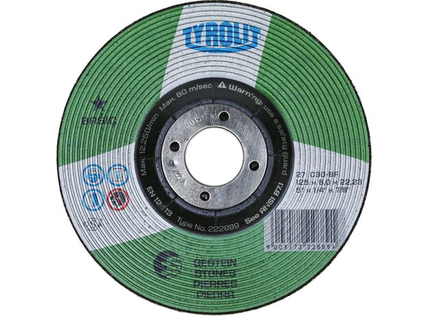 Tyrolit Basic* Afbraamschijf voor haakse slijpers 27 178x6,0, 2 image