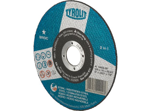 Tyrolit Basic* Doorslijpschijf voor haakse slijpers 42 115x2, 3 image
