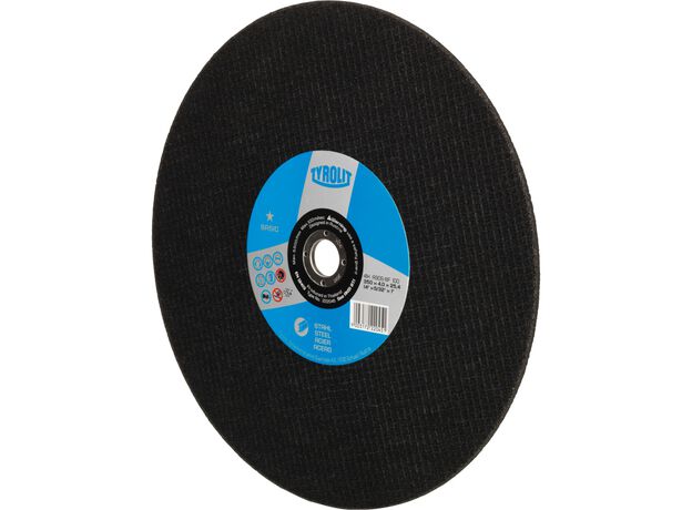 Tyrolit Basic* Doorslijpschijf voor motorslijpers 41H 350x4,, 3 image