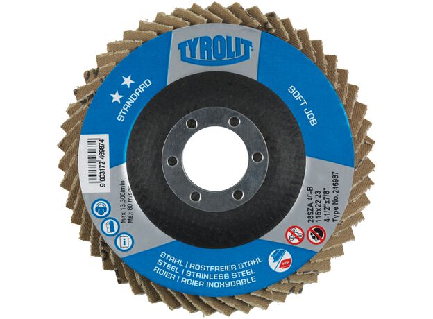 Tyrolit Standard** Softjob lamellerschijf voor haakse slijpe, 3 image