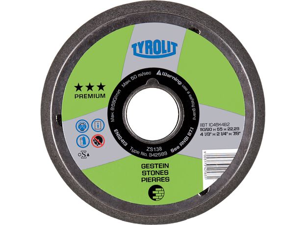 Tyrolit Premium*** Kunstharsgebonden komslijpschijf voor haa, 3 image