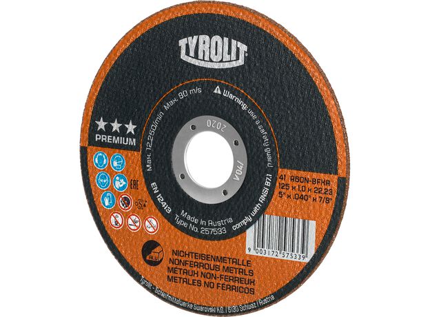 Tyrolit Premium*** Doorslijpschijf voor haakse slijpers 41 1, 3 image