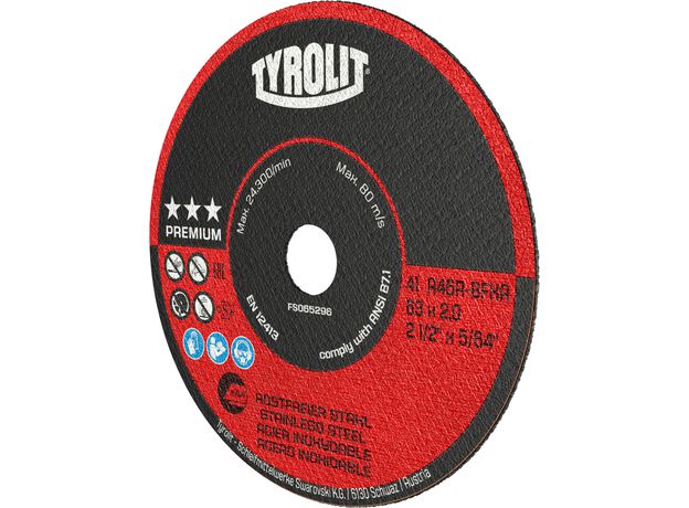 Tyrolit Premium*** Doorslijpschijf voor rechte slijpers 41 5, 3 image