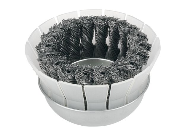 Tyrolit Premium*** Komborstel voor haakse slijpers 11TDW 65x, 4 image