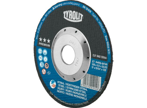 Tyrolit Premium*** Afbraamschijf voor haakse slijpers 27EC 1, 4 image