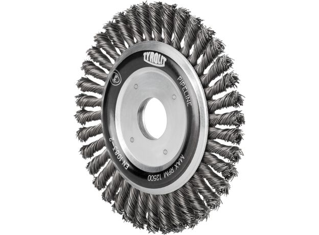 Tyrolit Premium*** Rondborstel voor haakse slijpers 1RDZ 125, 3 image