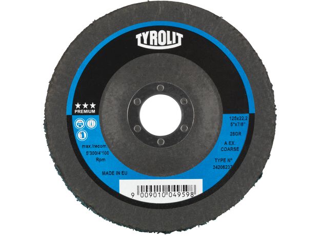 Tyrolit Premium*** Grofreinigingsschijf voor haakse slijpers, 3 image