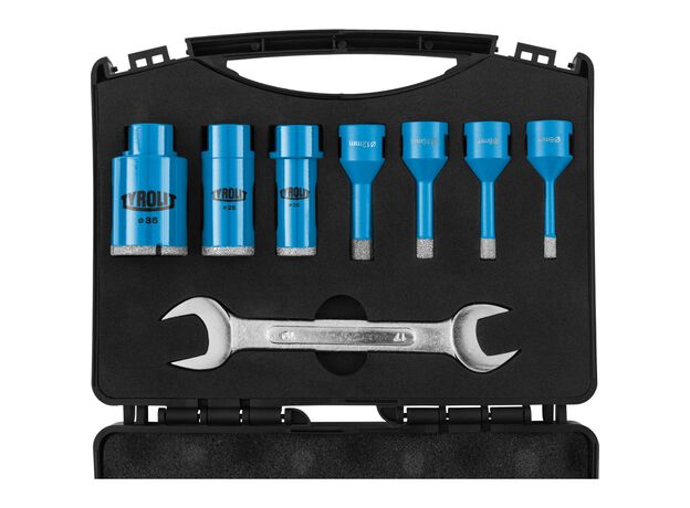 Tyrolit Tegelboorset Ã˜ 6, 8, 10, 12, 20, 25, 35 mm, 2 image