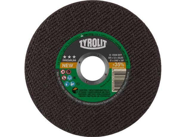 Tyrolit Premium*** Doorslijpschijf voor haakse slijpers 41 1, 2 image