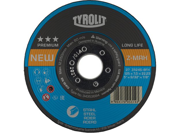 Tyrolit Premium*** Afbraamschijf voor haakse slijpers 27 150, 3 image
