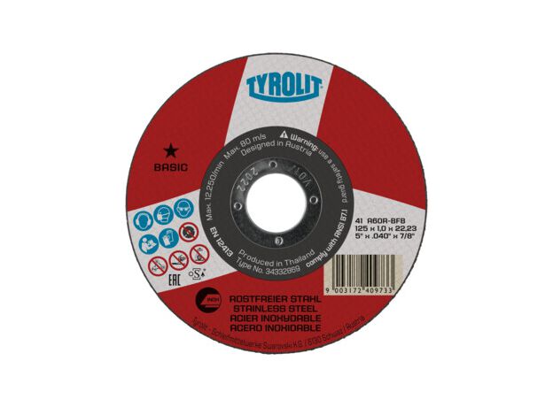 Tyrolit Basic* Doorslijpschijf voor haakse slijpers 41 100x1, 2 image