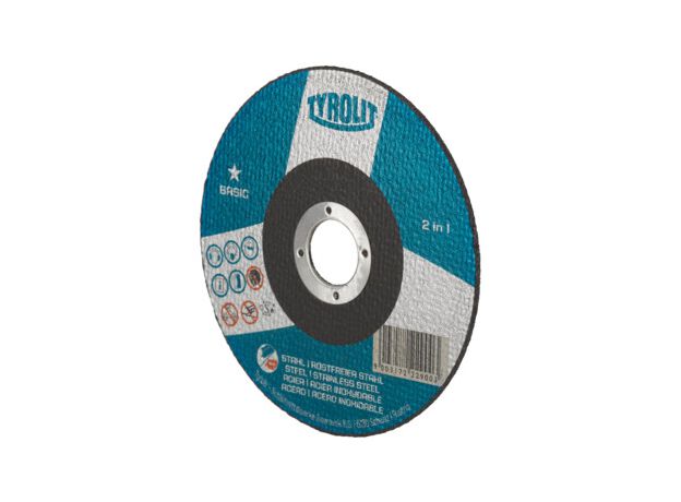 Tyrolit Basic* Doorslijpschijf voor haakse slijpers 41C 150x, 3 image