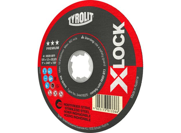 Tyrolit Premium*** Doorslijpschijf voor haakse slijpers 41F, 3 image