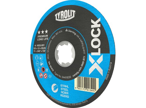 Tyrolit Premium*** Doorslijpschijf voor haakse slijpers 41F, 3 image