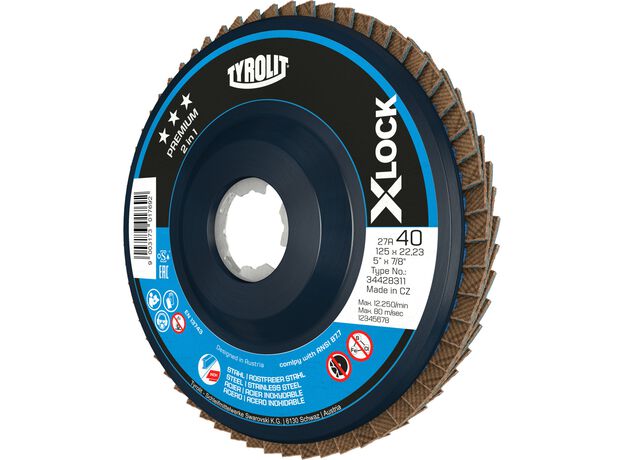 Tyrolit Premium*** Lamellerschijf voor haakse slijpers 28SLN, 3 image