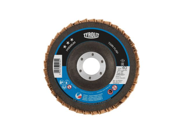 Tyrolit Premium*** Lamellerschijf voor haakse slijpers 27SLA, 3 image