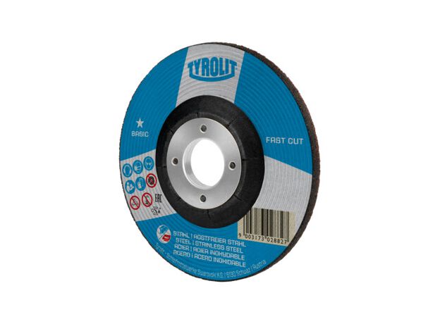 Tyrolit Basic* Afbraamschijf voor haakse slijpers 27 150x6,0, 4 image