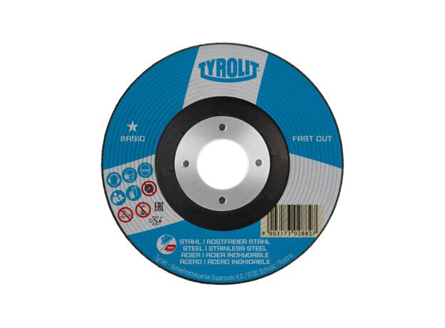 Tyrolit Basic* Afbraamschijf voor haakse slijpers 27 178x6,0, 3 image