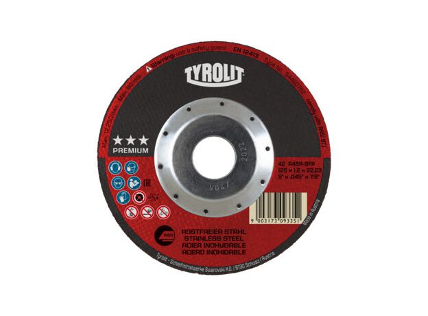 Tyrolit Premium*** Doorslijpschijf voor haakse slijpers 42 1, 2 image