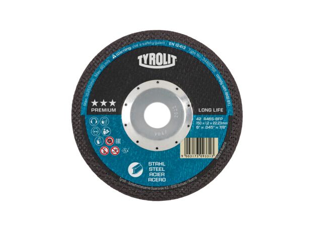 Tyrolit Premium*** Doorslijpschijf voor haakse slijpers 42 1, 2 image