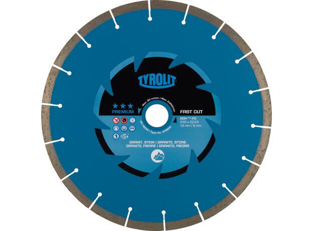 Tyrolit C3 115x1,2x22,23 7 DCH FAST CUT, 2 image