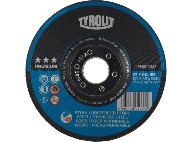 Tyrolit Premium*** Afbraamschijf voor haakse slijpers 27 230, 2 image