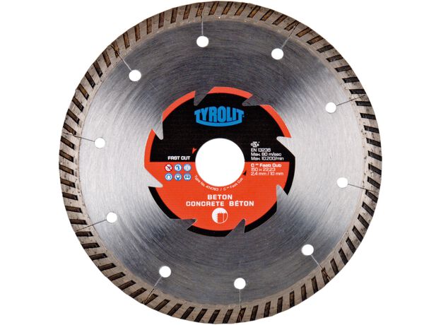 Tyrolit C3R 125x2,2x22,23 7 DCC FAST CUT, 2 image