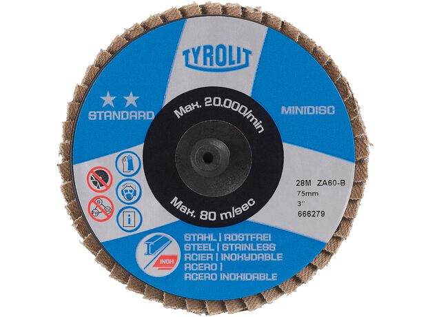 Tyrolit Standard** Q-lamellerschijf voor mini haakse slijper, 3 image