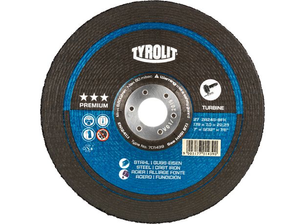 Tyrolit Premium*** Afbraamschijf voor haakse slijpers 27 125, 2 image