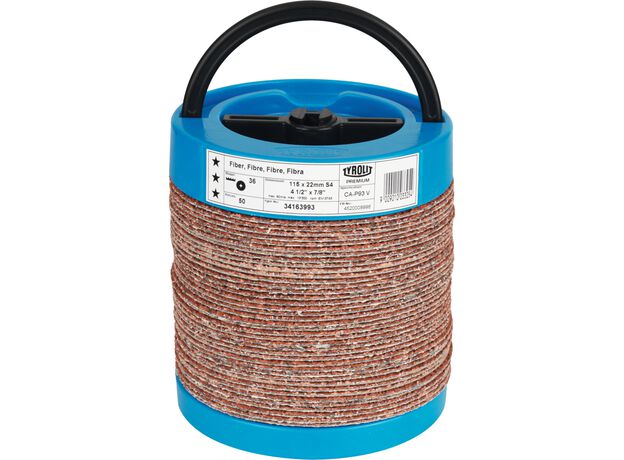 Tyrolit Premium*** Fiberschijf voor haakse slijper V Disc 18, 2 image