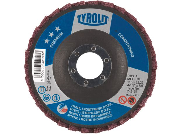 Tyrolit Premium*** SCM lamellerschijven voor haakse slijpers, 4 image