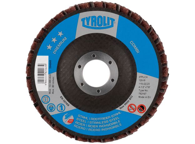 Tyrolit Premium*** Combi lamellerschijven voor haakse slijpe, 3 image