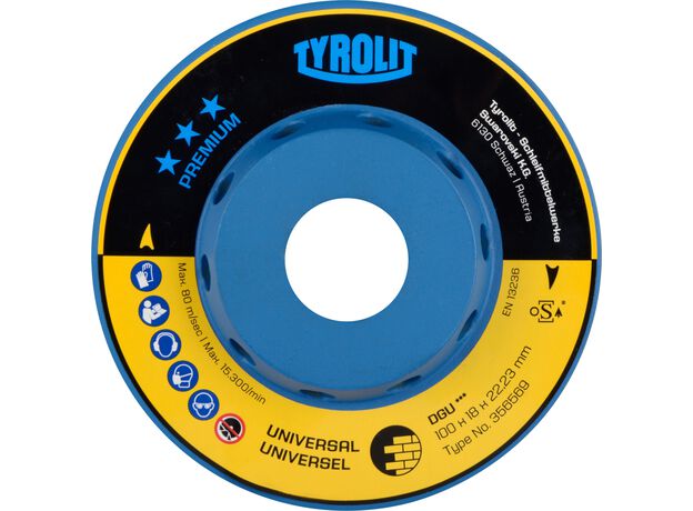 Tyrolit STHD 180x19x22,23 5 DGU, 3 image