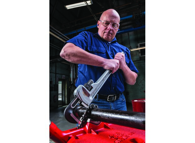 Ridgid 824 PIJPTANG ALUMINIUM-RECHT, 10 image