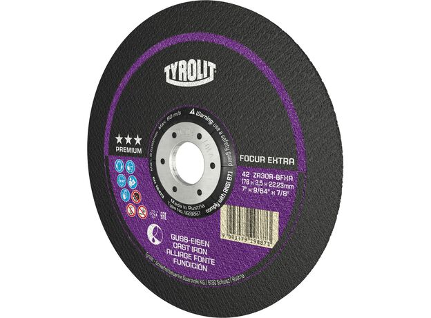 Tyrolit Premium*** Doorslijpschijf voor haakse slijpers 42 1, 3 image