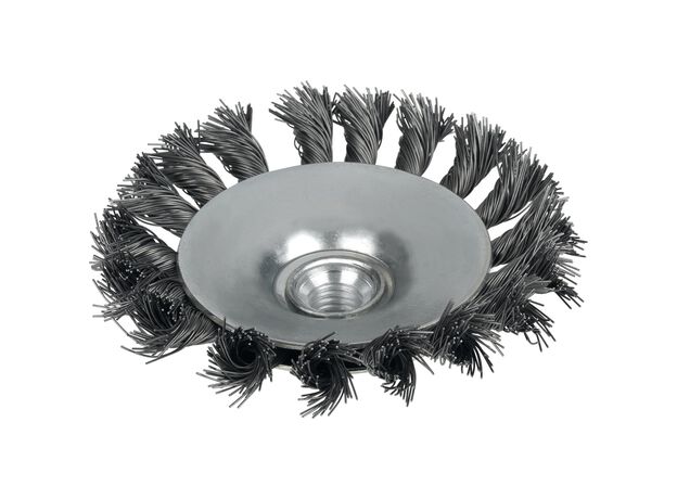 Tyrolit Premium*** Conische borstel voor haakse slijpers 28K, 3 image