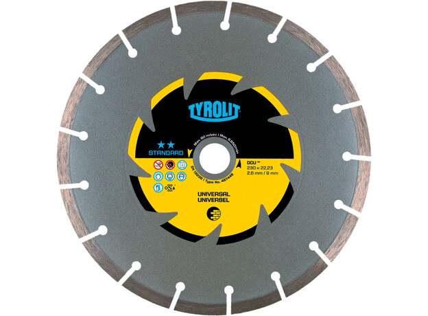 TYROLIT Slijpschijf diamant 150 mm  p/st, 2 image