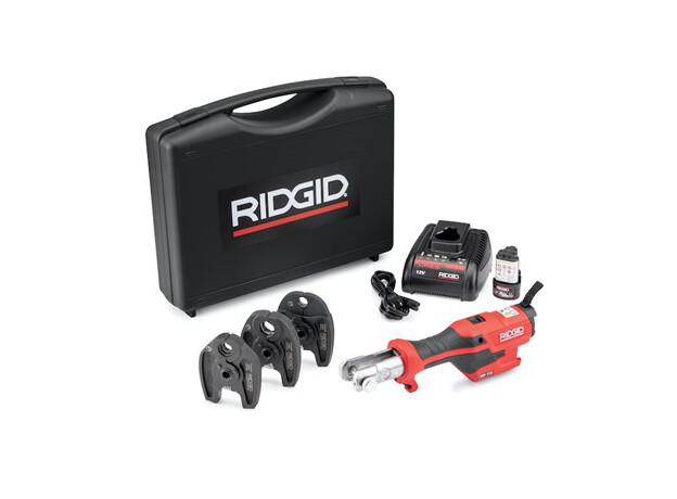 RIDGID RP 115 Micro Persmachine incl. V15-22-28 Bekken