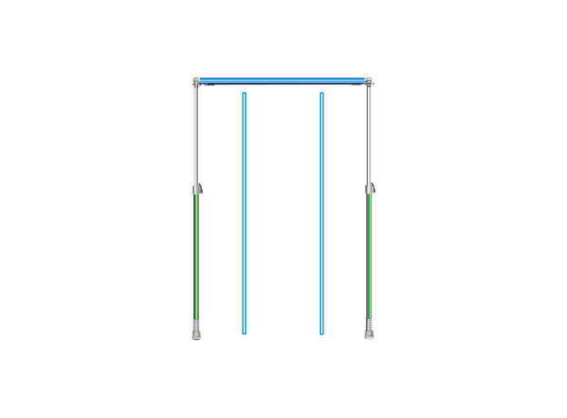 CURTAIN-WALL, Starter Kit 4.5m (3SSK), 4 image