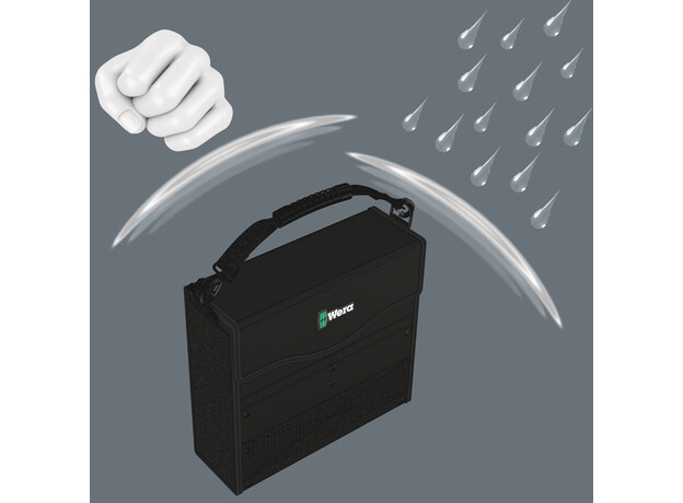 WERA 2go 2 XL gereedschapskoffer, 2-dlg, 6 image