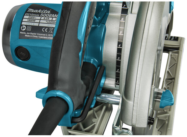 MAKITA 230 V Cirkelzaag 210 mm, 8 image