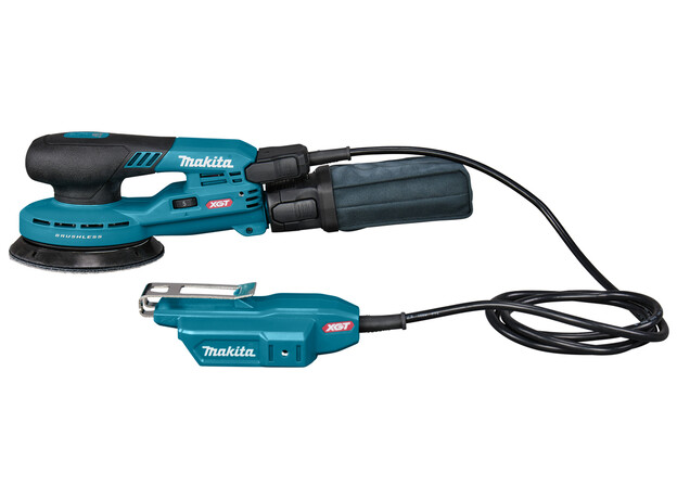 MAKITA XGT 40 V Max 125 mm Handpalm excenter schuurmachine, 11 image