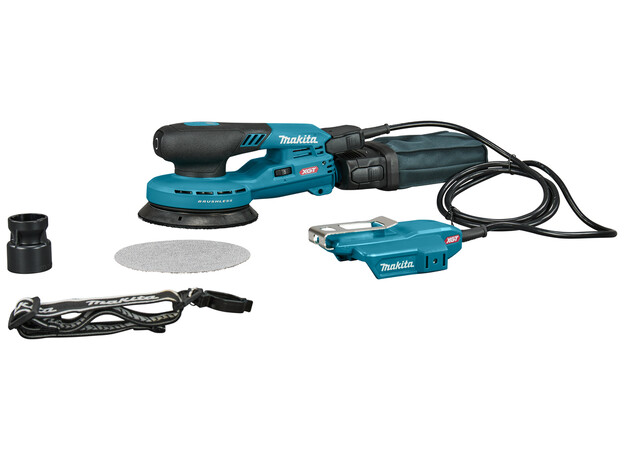 MAKITA XGT 40 V Max 125 mm Handpalm excenter schuurmachine, 2 image