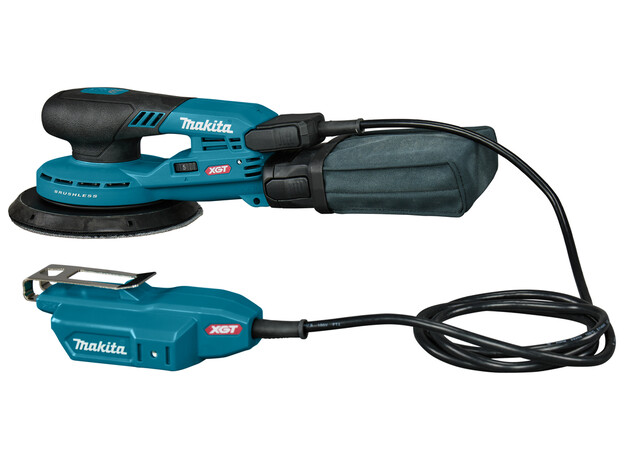 MAKITA XGT 40 V Max 150 mm Handpalm excenter schuurmachine, 7 image