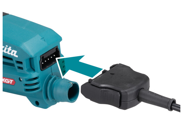 MAKITA XGT 40 V Max 150 mm Handpalm excenter schuurmachine, 5 image