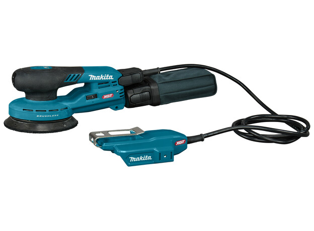 MAKITA XGT 40 V Max 125 mm Handpalm excenter schuurmachine, 2 image