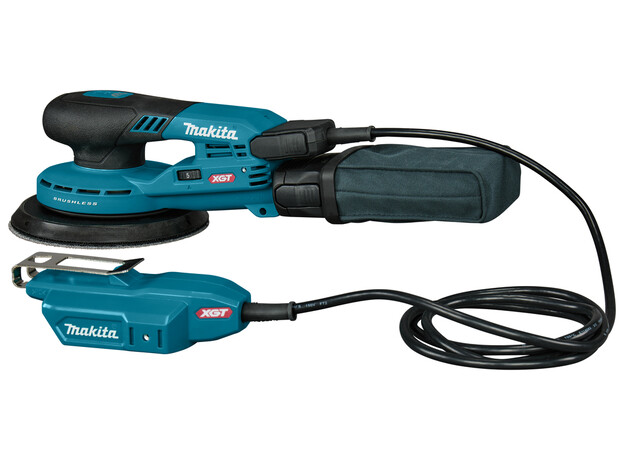 MAKITA XGT 40 V Max 150 mm Handpalm excenter schuurmachine, 9 image