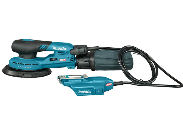 MAKITA XGT 40 V Max 150 mm Handpalm excenter schuurmachine, 4 image