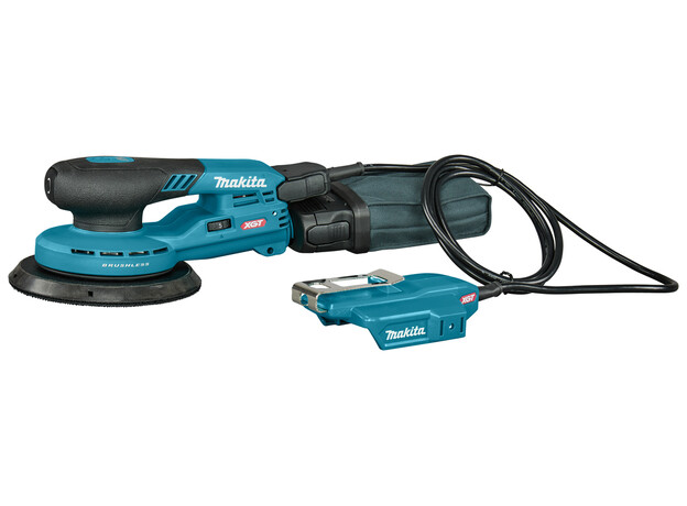 MAKITA XGT 40 V Max 150 mm Handpalm excenter schuurmachine, 2 image