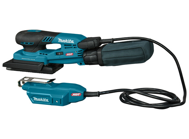 MAKITA XGT 40 V Max 80x133 mm Handpalm vlakschuurmachine, 9 image